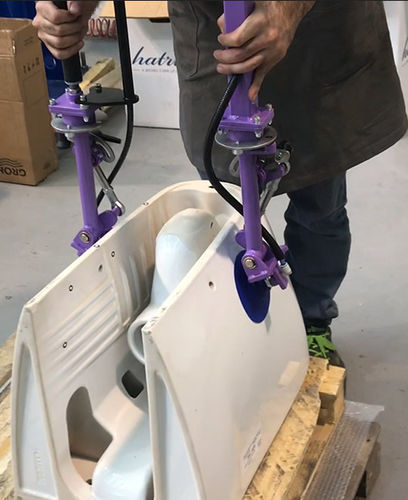 Ceramic manipulator arm - FAMATEC - pneumatic / handling / safety