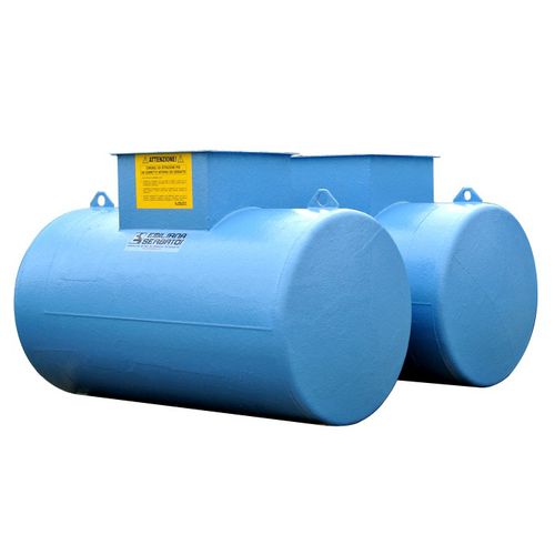 In-ground tank - Emiliana Serbatoi - for liquids / for firefighting / carbon steel
