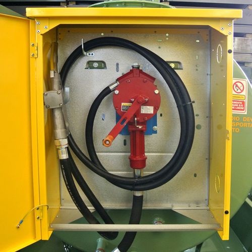 Storage and dispensing cabinet - TF/M - Emiliana Serbatoi - wall-mount / aluminum / for fuel