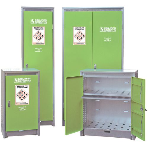 Storage cabinet - Securfito - Emiliana Serbatoi - security / floor-mounted / door