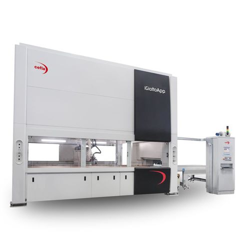 Fixed spray unit - iGiottoApp - Cefla Finishing - paint