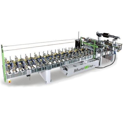 Horizontal wrapping machine - MultiWrap Wood - Cefla Finishing - manual / for profiles