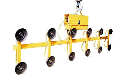 Glass plate vacuum lifting device - Kilner Vacuumation - vertical / electric