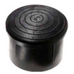 Non-threaded end cap - 045280011407 - Essentra Components - threaded / round / PVC