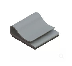 PVC cable clamp - CFCC-8-01 - Essentra Components