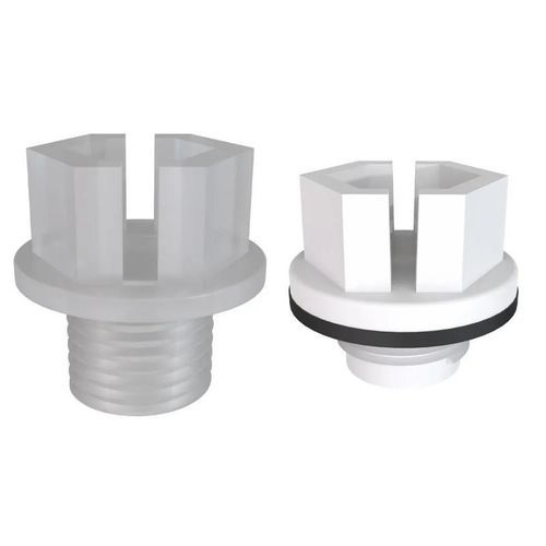 Round plug - SR130 - Essentra Components - threaded / PA6 / protection
