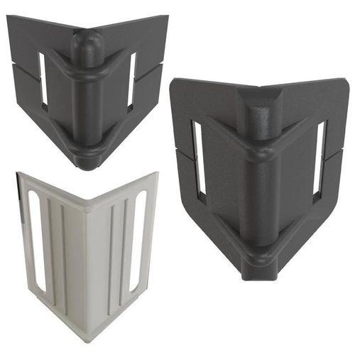 Plastic edge protector - SR1042 - Essentra Components - PVC / for shelving