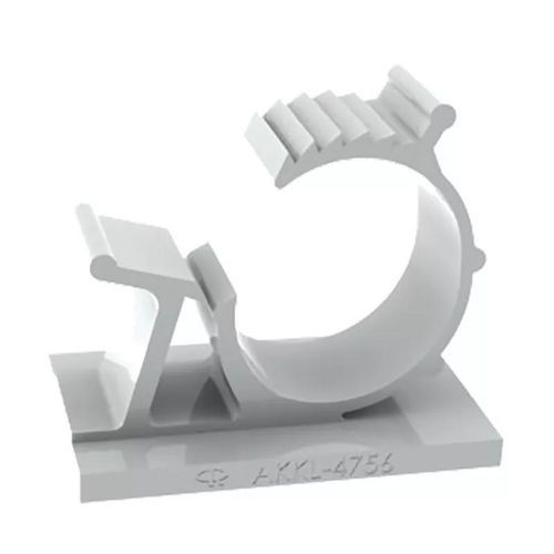 Nylon cable clamp - SR2068 - Essentra Components - adjustable / self-adhesive / reusable