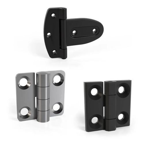 Aluminium hinge - SR5506 - Essentra Components - anodized / chrome / nickel-plated