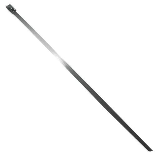 Stainless steel cable tie - SRMT - Essentra Components - rugged / heat/cold-resistant / smooth