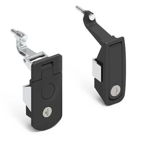 Compression latch - SR5090 - Essentra Components - keyed / metal / flush