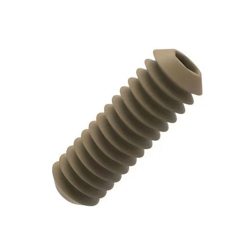 Thermoplastic headless screw - SRP0507 - Essentra Components - corrosion-resistant / high-temperature / high-resistance