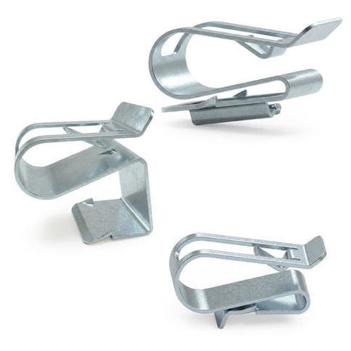 Cable clip - 20998103 - Essentra Components - zinc-plated steel / routing / fixing