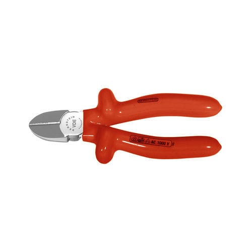 Side cutting pliers - 13-106-VDE - bernstein - for electronics / for cables / for wire