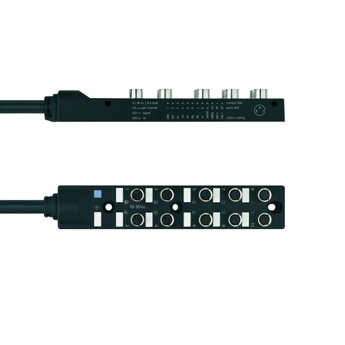 Analog I/O module - 10I/OM8-3P2C-2/S370  - ESCHA Bauelemente - IP65