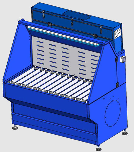 Grinding process downdraft table - ENTAF - Engmar - for welding / backpanel