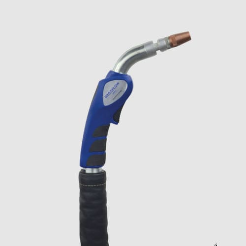 MIG-MAG welding torch - ERGOFLOW 250 - Engmar - water-cooled / air-cooled / with fume extraction