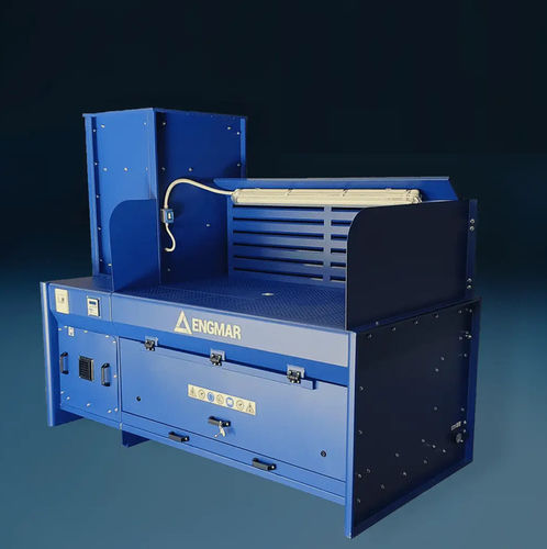 Grinding process downdraft table - TABFLOW - Engmar - for dust removal / for welding / compact