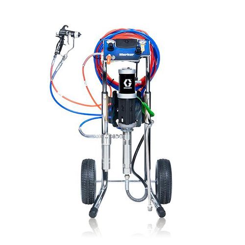 Mobile spray unit - MERKUR - GRACO - paint