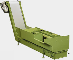 Magnetic belt conveyor - IR series - Alteyco - Z type / transport / chip