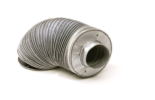 Round protective bellows - Alteyco - coated fabric / accordion protection / for machines