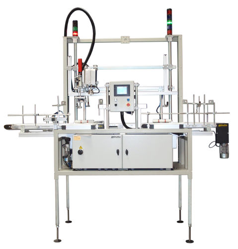 Weight test stand - QC050 - Delta Engineering - quality / pressure leak / for containers