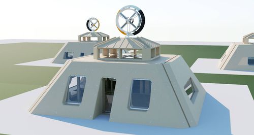 Energy harvester - Vetrodom  - Poduhvat