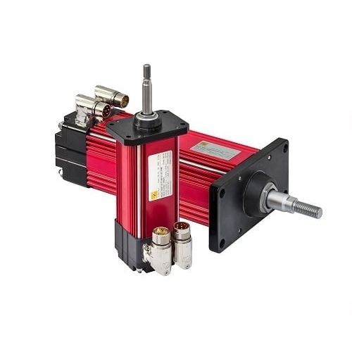 Electric cylinder - DA series - SERAD - piston / double-acting / with brushless DC motor