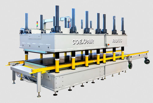 Pneumatic press - Coexpair s.a. - RTM forming / compression / for molding