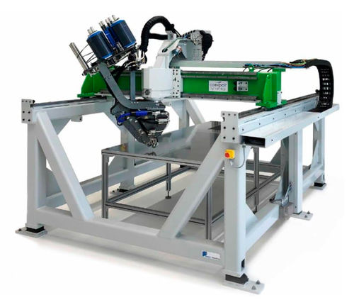 Automatic fiber placement machine - Coexpair s.a. - for composites / for resin transfer molding (RTM)