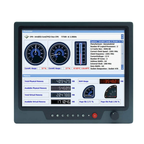 LCD monitor - NPD1568 - Litemax Electronics Inc. - resistive touch screen / marine / 15"