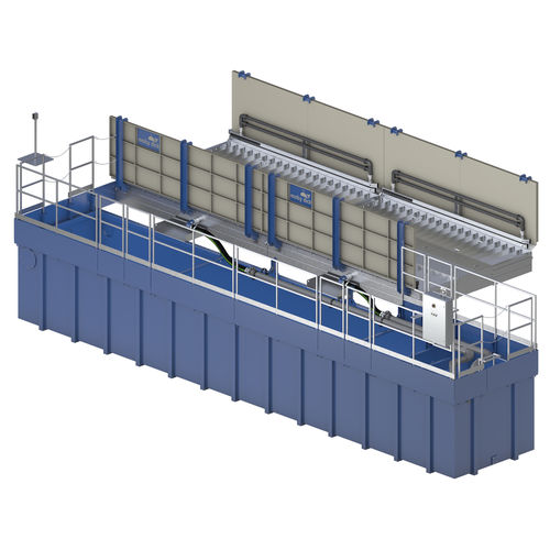 Truck wheel washer - Plus 800 B-50P - FRUTIGER Company AG