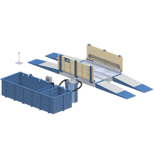 Truck wheel washer KIT Flex 400 MB FRUTIGER Company AG