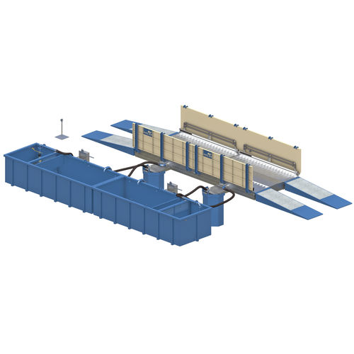 Truck wheel washer KIT Flex 800 MB FRUTIGER Company AG