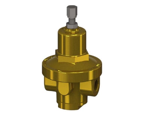 Spring pressure regulator - CR series - Generant - single-stage / brass / industrial