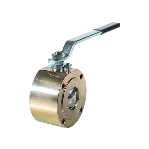Floating ball valve - 01.411 series - Brandoni - manual / lever / pneumatically-operated