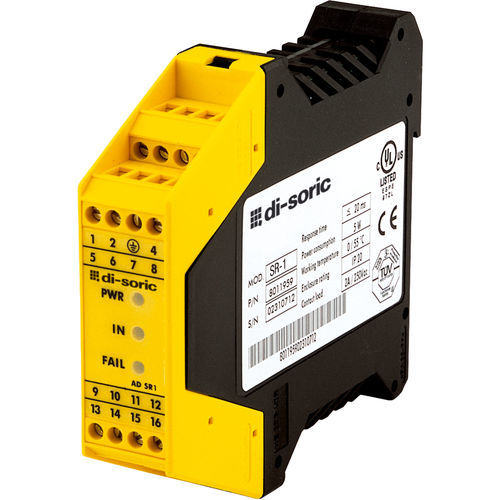 NO safety relay - SR-1  - di-soric - DIN rail / 24VDC