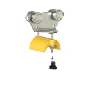 Plastic cable trolley - WK-P2-85x76xD50T - UNILIFT - flat
