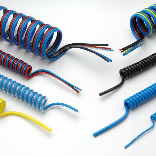 Compressed air hose - S190TE series - MEBRA PLASTIK ITALIA SPA - polyurethane / industrial / spiral
