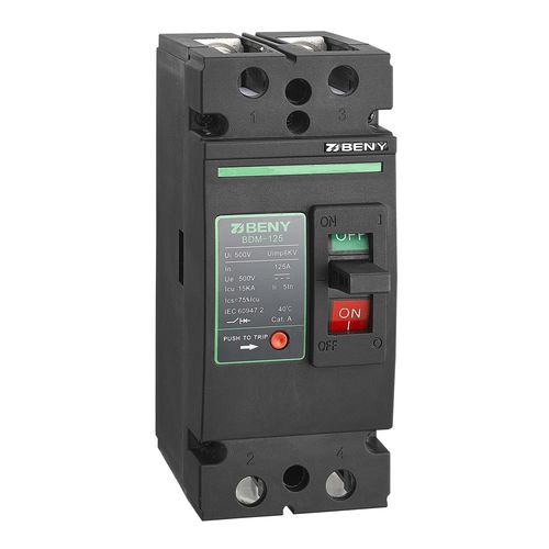 Thermal circuit breaker - BDM-125 - Zhejiang Benyi Electrical Co.,ltd. - DC / overload / 2-pole