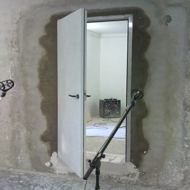 Swing door - RW 44 DB - Tane Hermetic - hinged / stainless steel / PVC