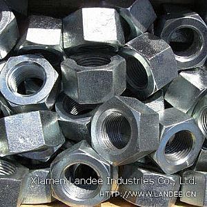 Hexagonal nut - LD-024CS-BN1 - Pipe Valve Flange Factory Landee - steel / galvanized