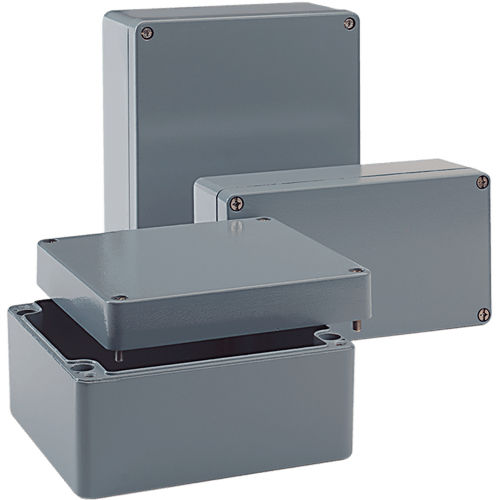 Aluminum enclosure - ALS Series - ROSE Systemtechnik - for DIN rail / rectangular / industrial
