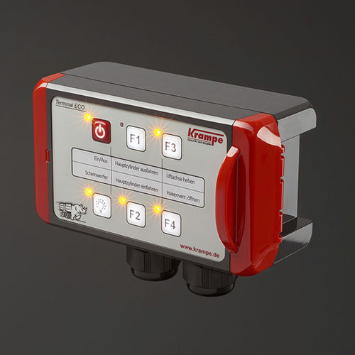 Human machine interface with touch screen - Bopla Gehäuse Systeme GmbH - with keyboard / panel-mount / handheld