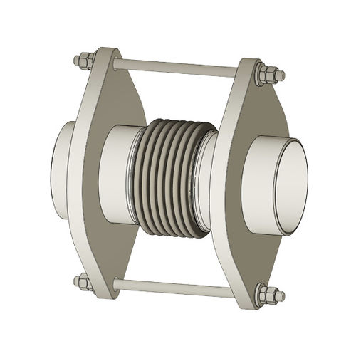 Simple pipe expansion joint - STP series  - Spiroflex d.o.o. - metal / round / screw-in