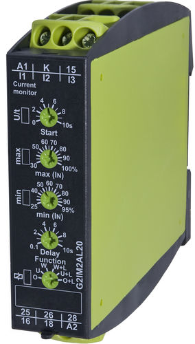 Current monitoring relay - G2IM2AL20 - TELE Haase Steuergeraete GmbH - DPDT / AC/DC / single-phase