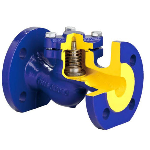 Piston check valve - 232  - DRAC ENGINYERS, S.L. - flange / steel