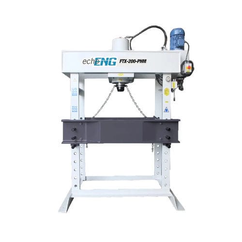 Hydraulic press - FTX-200-PHM - echoENG - frame / with movable table