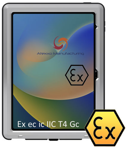 Intrinsically safe tablet - iPad 10.9 - Atexxo B.V. - 10.9" / ATEX / 3G