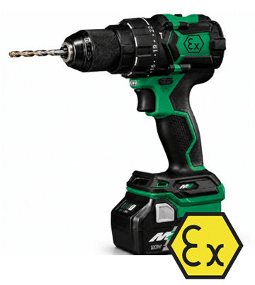 Driver drill - DRL-EX-HIK series - Atexxo B.V. - cordless / battery-powered / compact